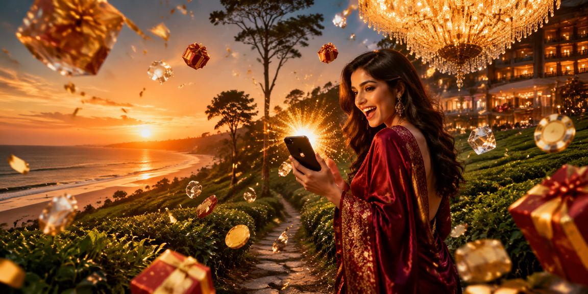কক্সবাজারে চা বাগানের পটভূমিতে d89 মোবাইল ক্যাসিনো গেমিং