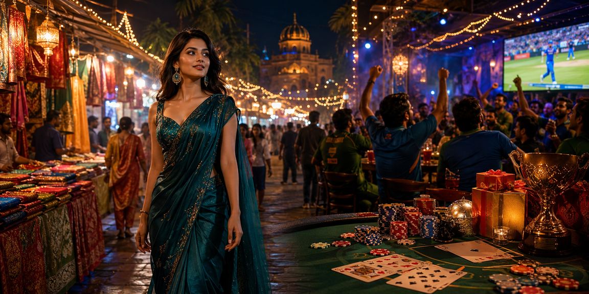 রাজশাহীর নাইট মার্কেট পরিবেশে d89 ক্রিকেট বেটিং স্ক্রিন
